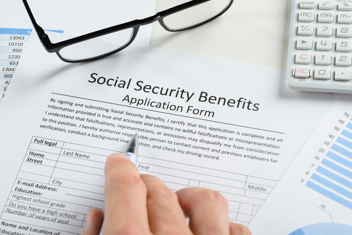 Social Security Benefits Application Form