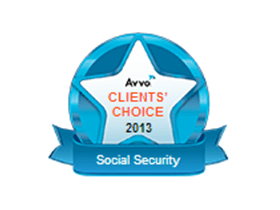 AVVO Client's Choice 2013 Social Security
